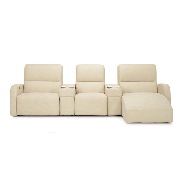 Palliser Bari Power Reclining Fabric 5 pc Sectional 46964-7P/46964-B2/46964-60/46964-B2/46964-56-HUSH-SAND IMAGE 1