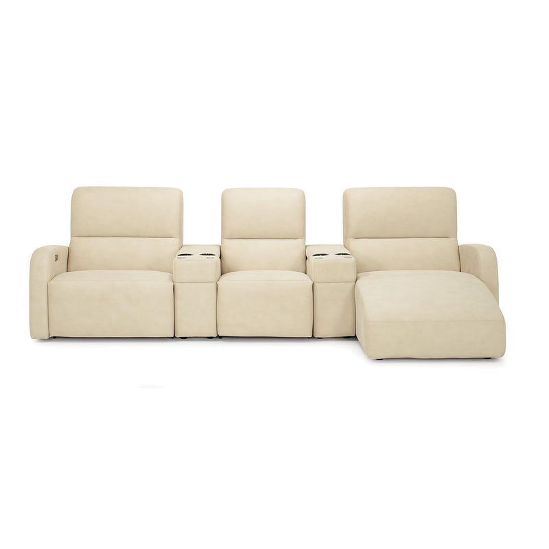 Palliser Bari Power Reclining Fabric 5 pc Sectional 46964-7P/46964-B2/46964-60/46964-B2/46964-56-HUSH-SAND IMAGE 1