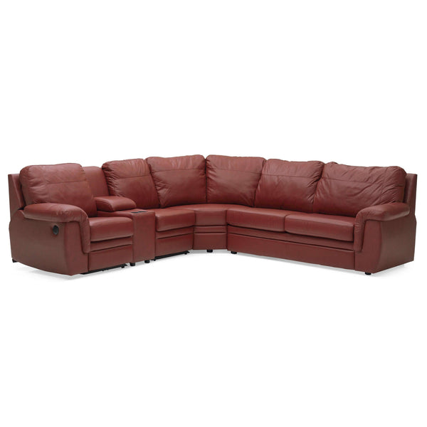 Palliser Brunswick Power Reclining Leather 5 pc Sectional 40620-67/40620-A2/40620-60/40620-09/40620-27-CLASSIC-BLOSSOM IMAGE 1