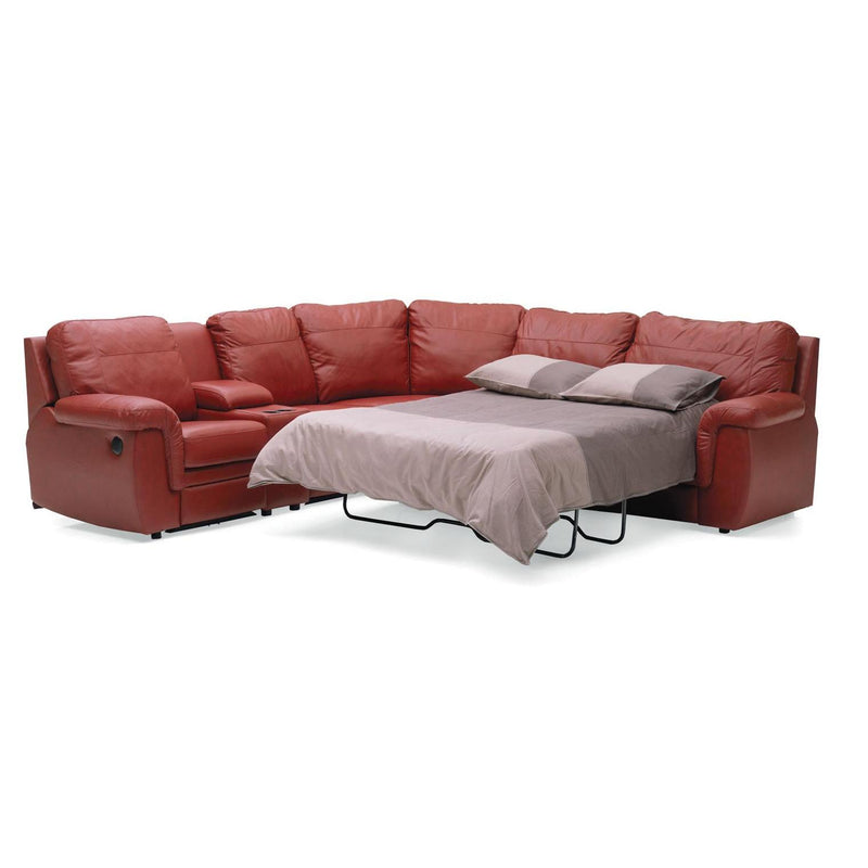 Palliser Brunswick Power Reclining Leather 5 pc Sectional 40620-67/40620-A2/40620-60/40620-09/40620-27-CLASSIC-BLOSSOM IMAGE 2