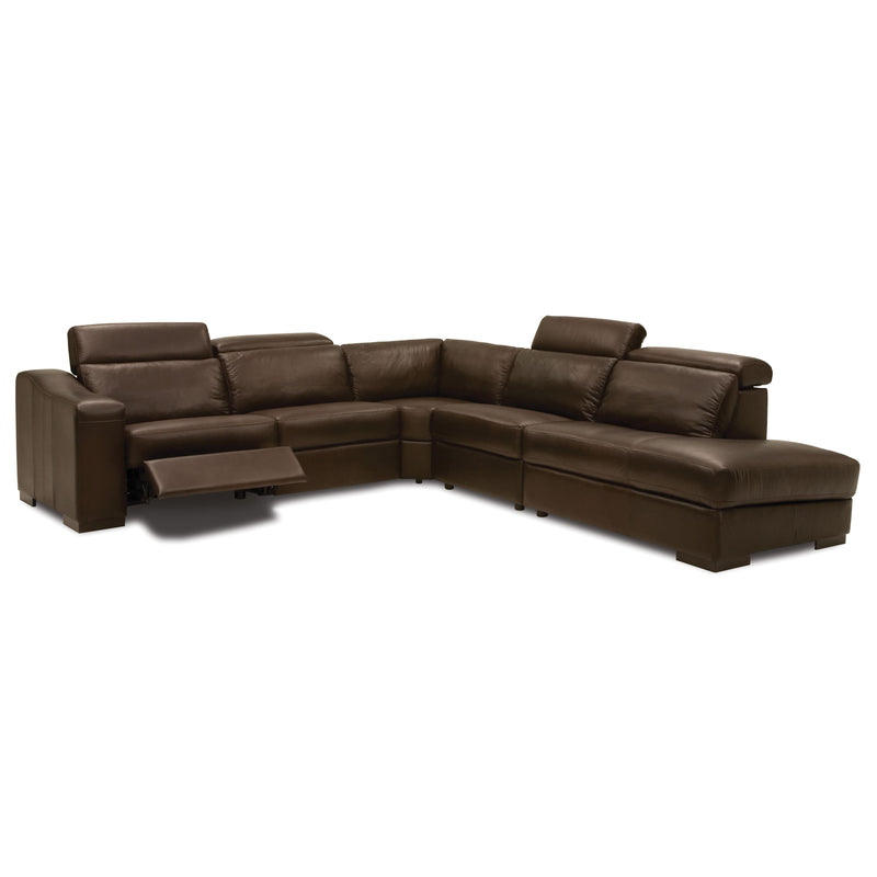 Palliser Cortez II Power Reclining Leather 5 pc Sectional 40640-7P/40640-2P/40640-19/40640-2P/40640-17-BRONCO-STAR IMAGE 1