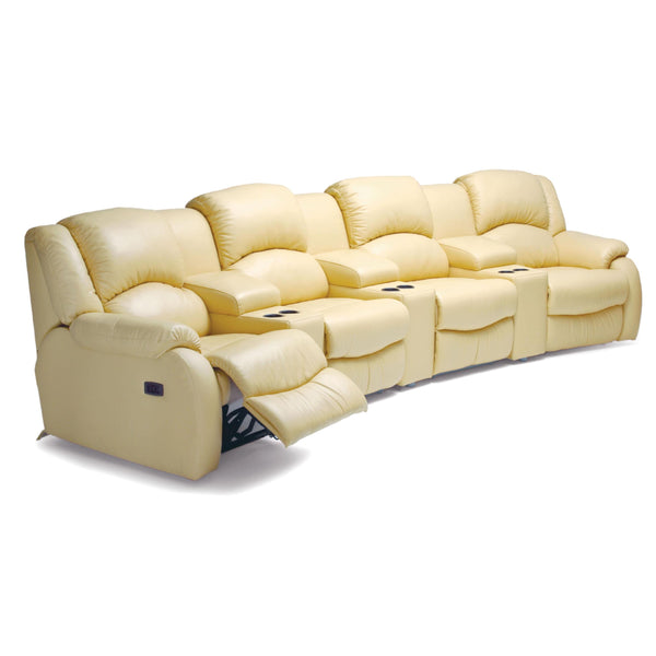 Palliser Dane Power Reclining Leather 7 pc Sectional 41066-67/41066-A0/41066-60/41066-A0/41066-60/41066-A0/41066-66-TULSAII-LEMON IMAGE 1