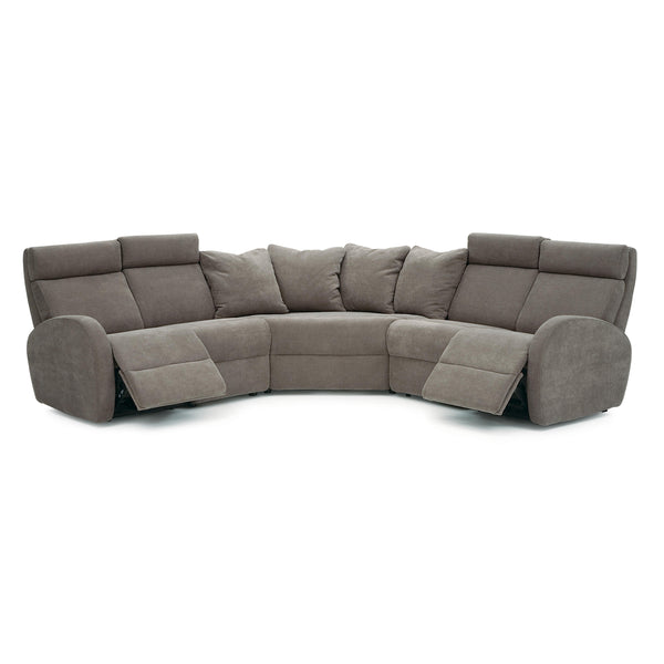 Palliser Jasper II Power Reclining Fabric 5 pc Sectional 48217-67/48217-60/48217-09/48217-60/48217-66-CAPRICE-GRANITE IMAGE 1