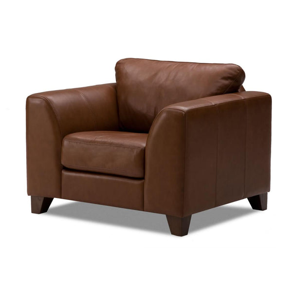 Palliser Juno Stationary Leather Chair 77494-95-BRONCO-STAR IMAGE 1