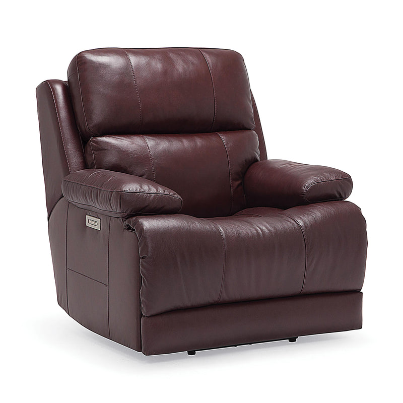 Palliser Kenaston Power Leather Recliner with Wall Recline 41064-31-CLASSIC-BURGUNDY IMAGE 1