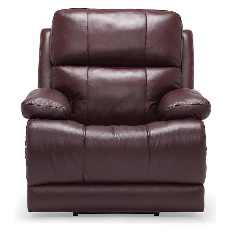 Palliser Kenaston Power Leather Recliner with Wall Recline 41064-31-CLASSIC-BURGUNDY IMAGE 2