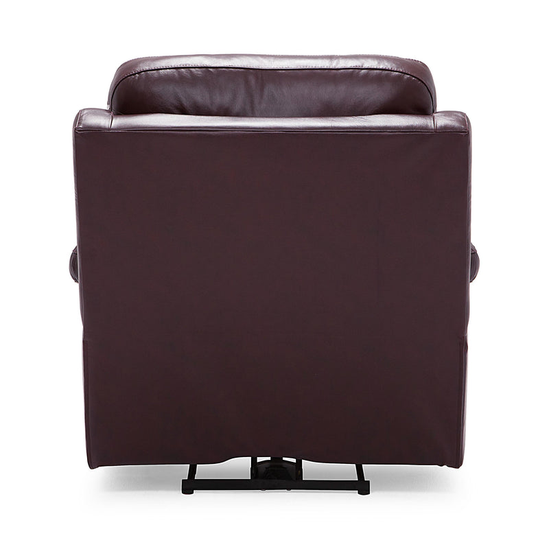 Palliser Kenaston Power Leather Recliner with Wall Recline 41064-31-CLASSIC-BURGUNDY IMAGE 5