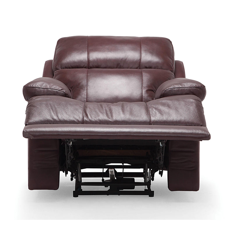 Palliser Kenaston Power Leather Recliner with Wall Recline 41064-31-CLASSIC-BURGUNDY IMAGE 6