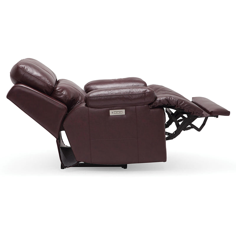 Palliser Kenaston Power Leather Recliner with Wall Recline 41064-31-CLASSIC-BURGUNDY IMAGE 7