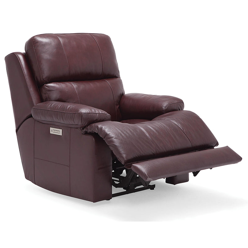 Palliser Kenaston Power Leather Recliner with Wall Recline 41064-31-CLASSIC-BURGUNDY IMAGE 8