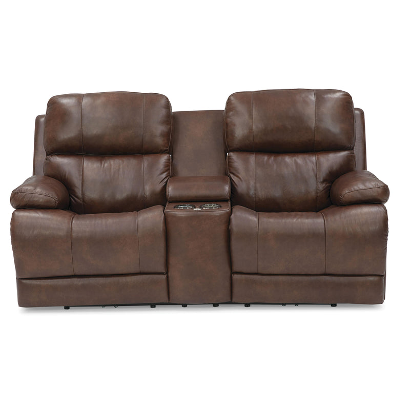 Palliser Kenaston Power Reclining Leather Loveseat 41064-L8-BRONCO-BOURBON IMAGE 2