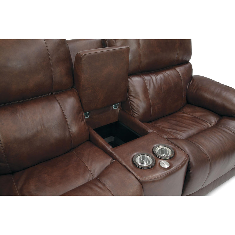 Palliser Kenaston Power Reclining Leather Loveseat 41064-L8-BRONCO-BOURBON IMAGE 5