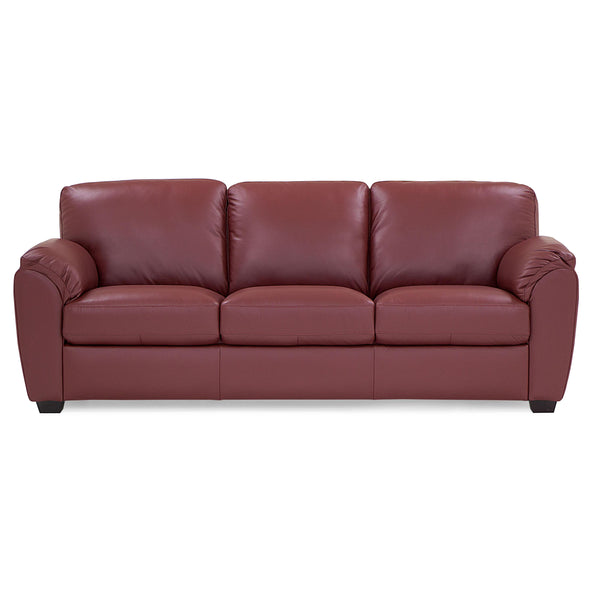 Palliser Lanza Stationary Leather Sofa 77347-01-TULSAII-RUSSET IMAGE 1