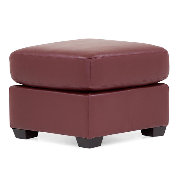 Palliser Lanza Leather Ottoman 77347-04-TULSAII-RUSSET IMAGE 1