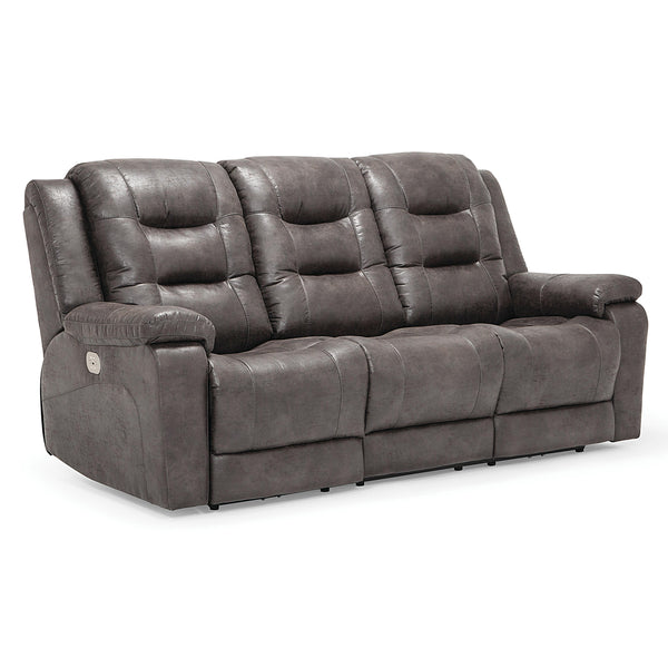 Palliser Leighton Power Reclining Leather Sofa 41063-L6-ALFRESCO-SHADOW IMAGE 1