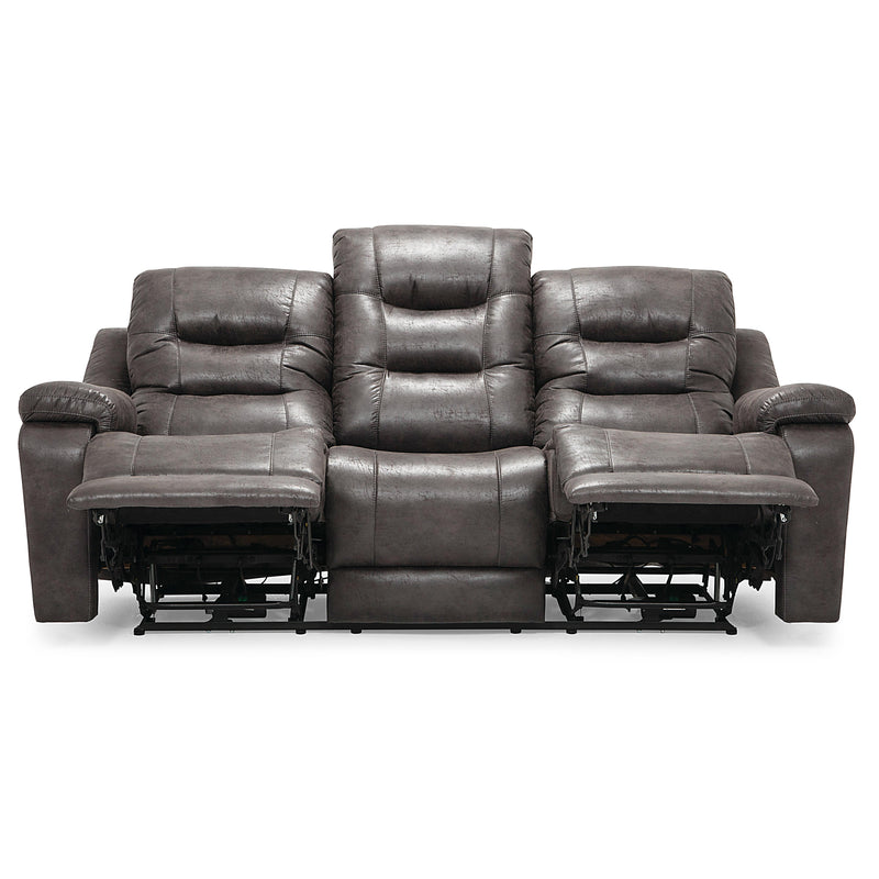 Palliser Leighton Power Reclining Leather Sofa 41063-L6-ALFRESCO-SHADOW IMAGE 2