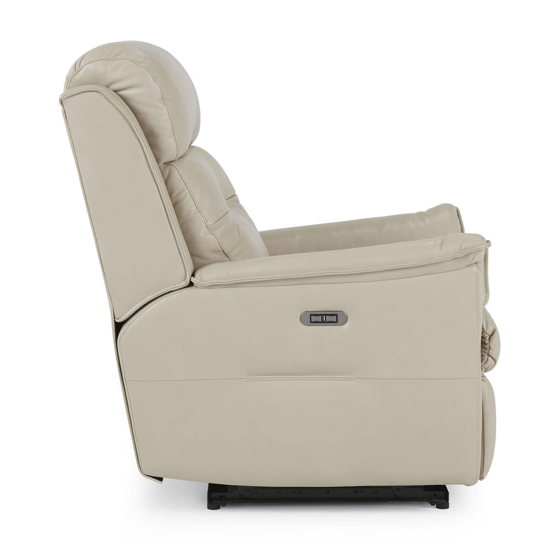 Palliser Linden Power Leather Recliner with Wall Recline 43008-31-CARNIVAL-BAMBOO IMAGE 2