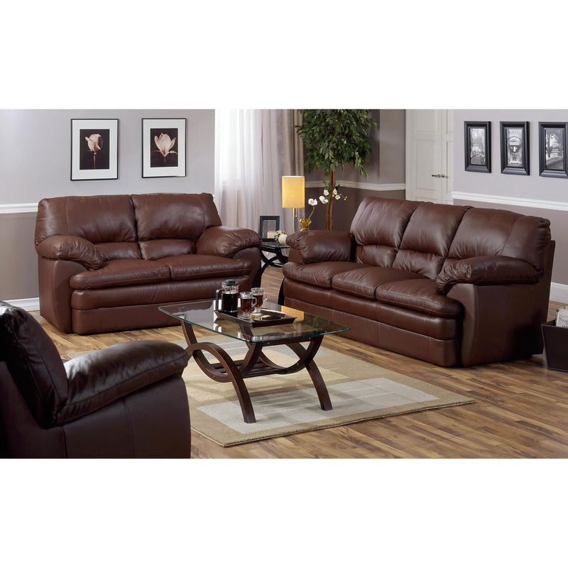 Palliser Marcella Stationary Leather Sofa 77563-01-TULSAII-TOBACCO IMAGE 2