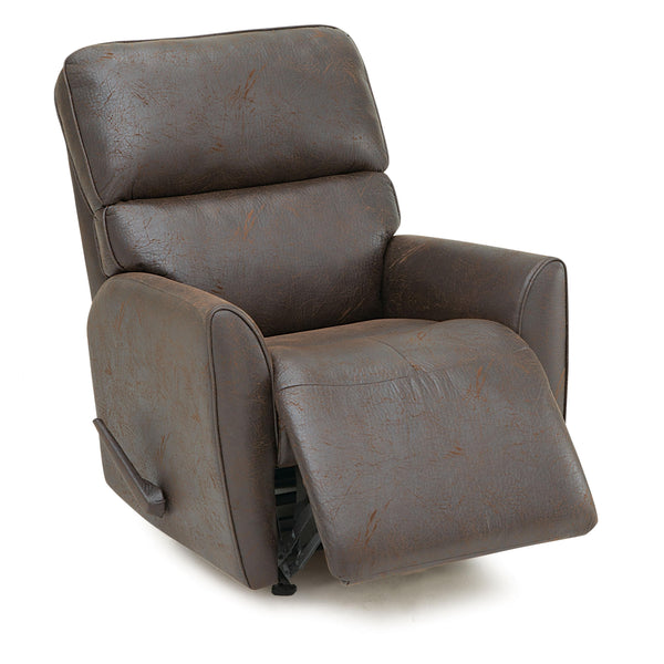 Palliser Markland Power Leather Recliner with Wall Recliner 48021-31-PALACE-STEEL IMAGE 1