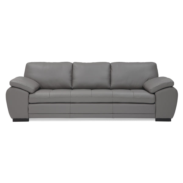 Palliser Miami Stationary Leather Sofa 77319-01-TULSAII-STORM IMAGE 1