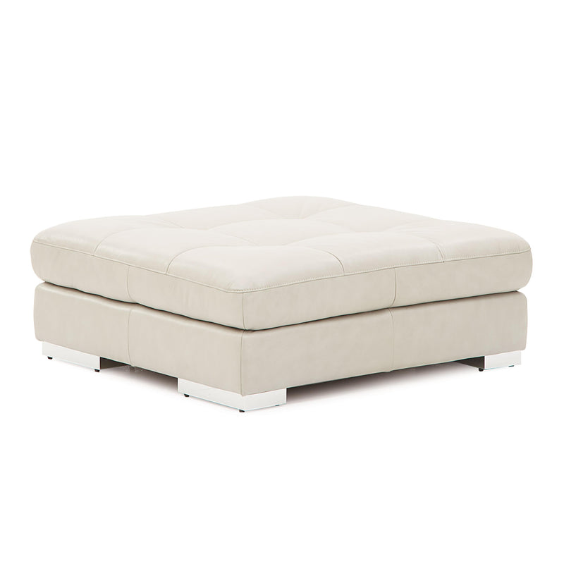 Palliser Miami Leather Ottoman 77319-04-CARNIVAL-HAZE IMAGE 1