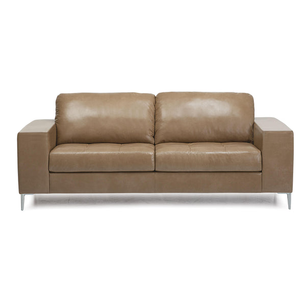 Palliser Mica Stationary Leather Sofa 77785-01-BRONCO-MALT IMAGE 1