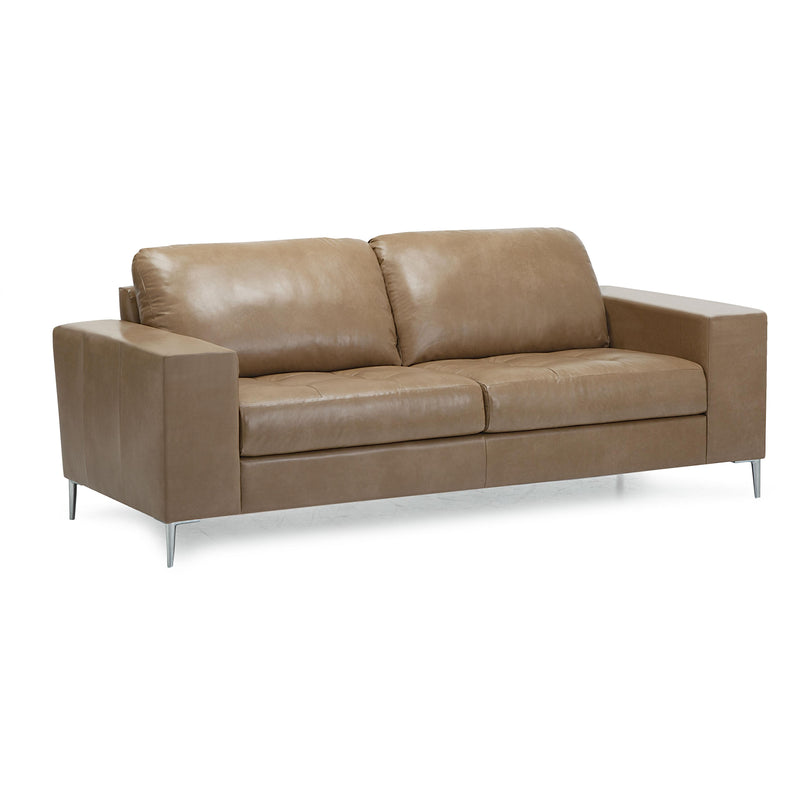 Palliser Mica Stationary Leather Sofa 77785-01-BRONCO-MALT IMAGE 2