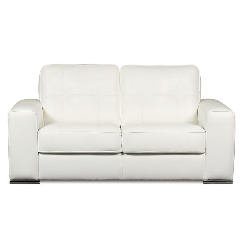 Palliser Pachuca Stationary Leather Loveseat 77615-03-TULSAII-CHALK IMAGE 1