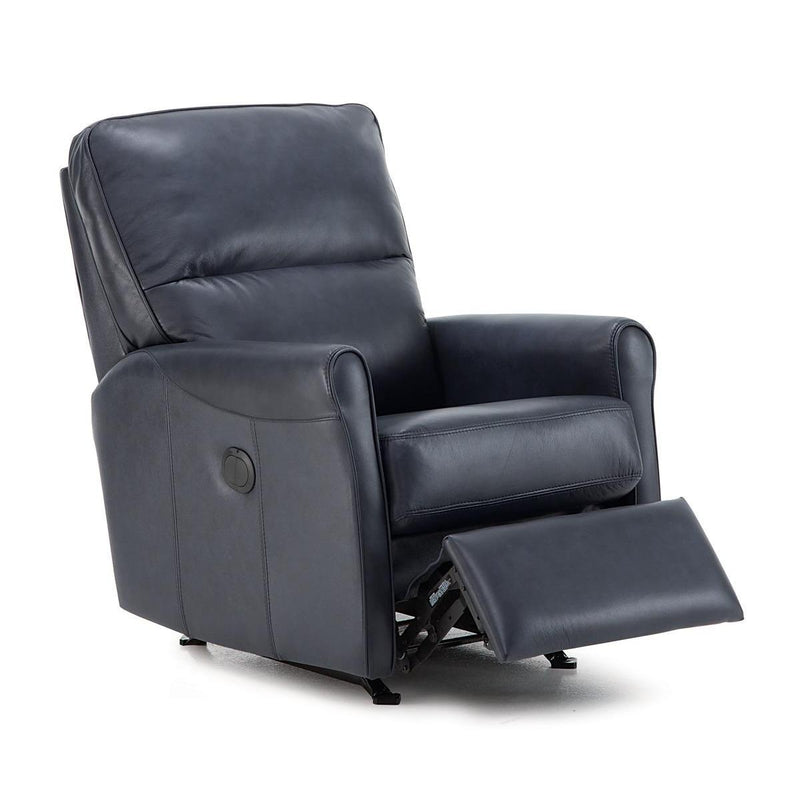 Palliser Pinecrest Leather Recliner 42306-45-CLASSIC-REGATTA IMAGE 1