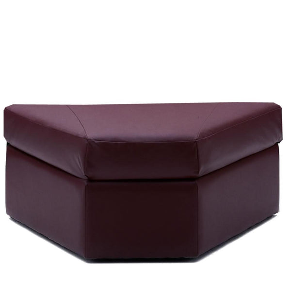 Palliser Regent Leather Storage Ottoman 41094-04-CARNIVAL-CLARET IMAGE 1