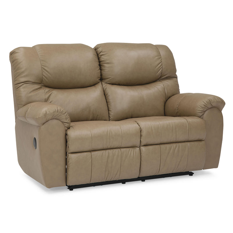 Palliser Regent Power Reclining Leather Loveseat 41094-63-GLOVE-PALOMINO IMAGE 2