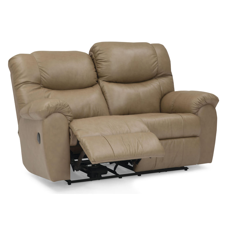 Palliser Regent Power Reclining Leather Loveseat 41094-63-GLOVE-PALOMINO IMAGE 3