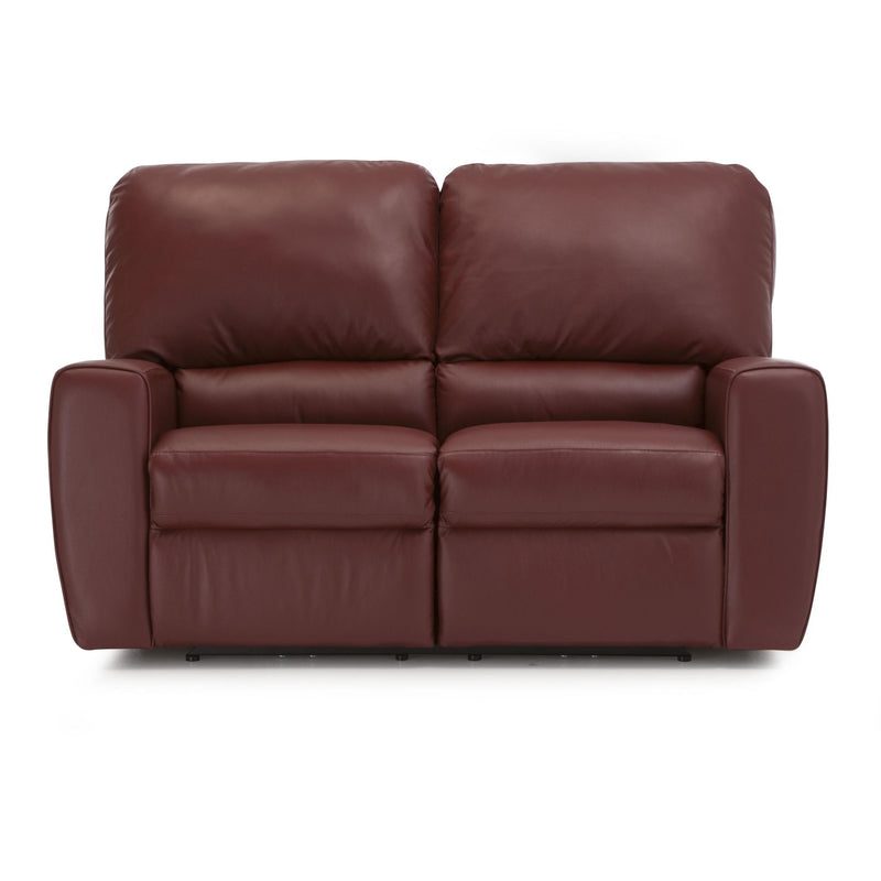 Palliser San Francisco Power Reclining Leather Loveseat 41120-63-TULSAII-RUSSET IMAGE 1