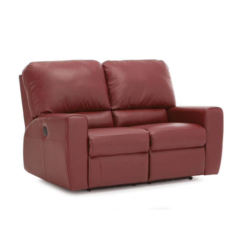 Palliser San Francisco Power Reclining Leather Loveseat 41120-63-TULSAII-RUSSET IMAGE 3