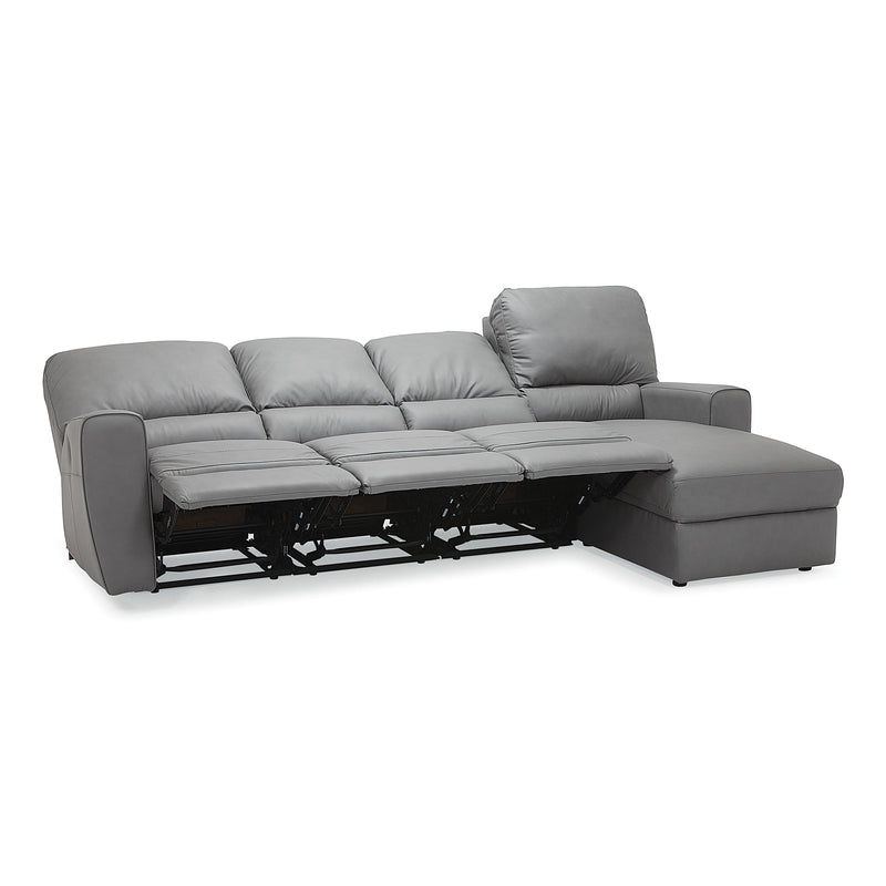 Palliser San Francisco Power Reclining Leather 4 pc Sectional 41120-67/41120-60/41120-60/41120-56-MYSTIC-IRON IMAGE 4