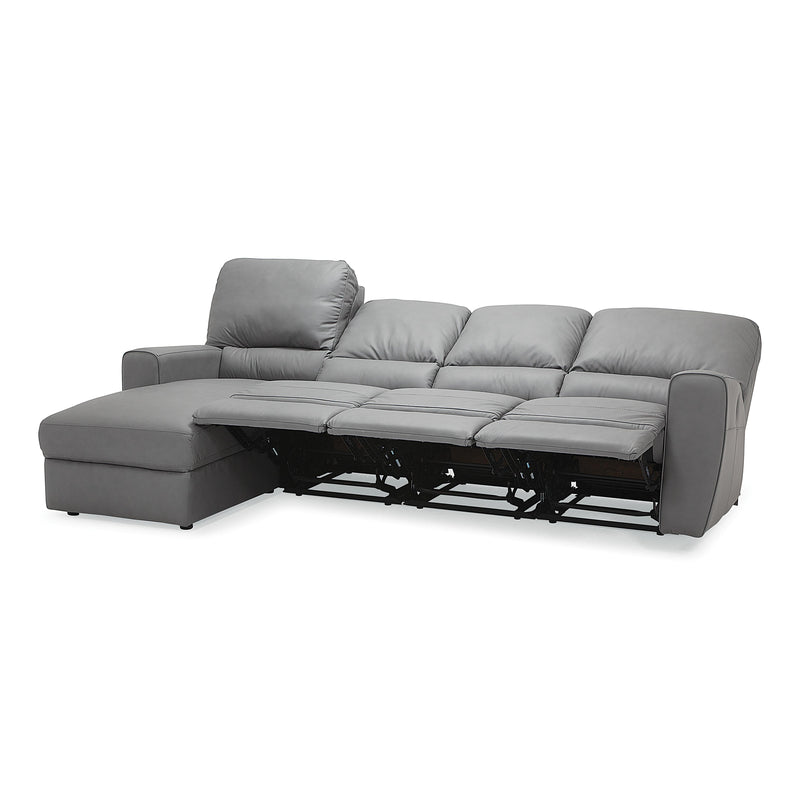 Palliser San Francisco Power Reclining Leather 4 pc Sectional 41120-66/41120-60/41120-60/41120-57-MYSTIC-IRON IMAGE 4