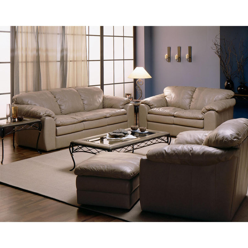 Palliser Shanelle Stationary Leather Loveseat 77738-03-CLASSIC-SANDSTONE IMAGE 2