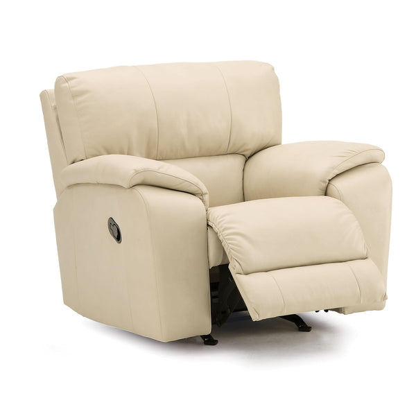 Palliser Shields Rocker Leather Recliner 41077-32-CARNIVAL-BAMBOO IMAGE 1