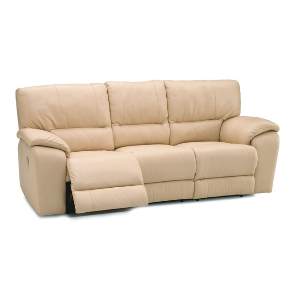 Palliser Shields Power Reclining Leather Sofa 41077-61-CARNIVAL-BAMBOO IMAGE 1