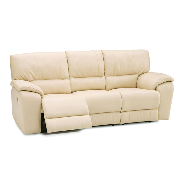 Palliser Shields Power Reclining Leather Sofa 41077-62-CARNIVAL-BAMBOO IMAGE 1