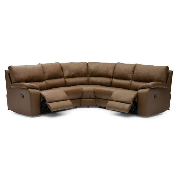 Palliser Shields Power Reclining Leather 5 pc Sectional 41077-67/41077-60/41077-09/41077-60/41077-66-CLASSIC-MOCHA IMAGE 1