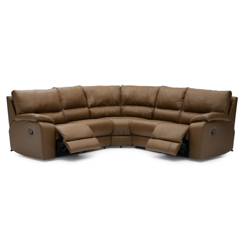 Palliser Shields Power Reclining Leather 5 pc Sectional 41077-67/41077-60/41077-09/41077-60/41077-66-CLASSIC-MOCHA IMAGE 1