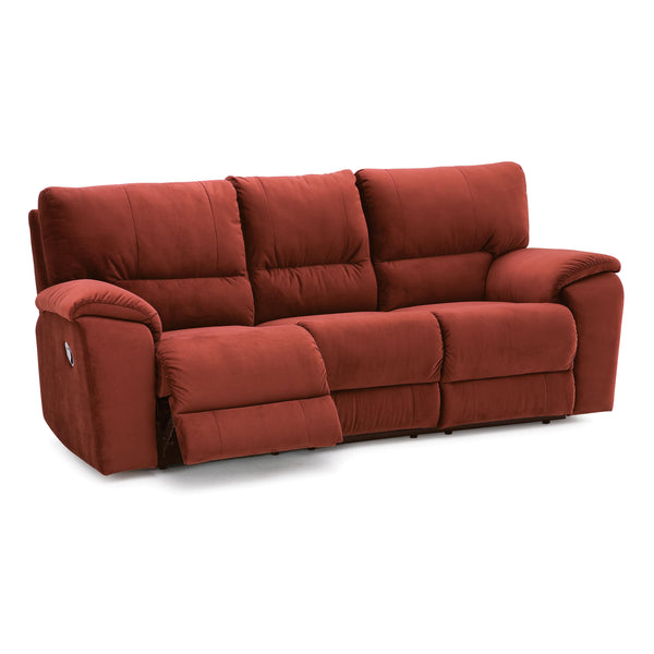 Palliser Shields Reclining Fabric Sofa 46077-51-ADMIRAL-SALSA IMAGE 1