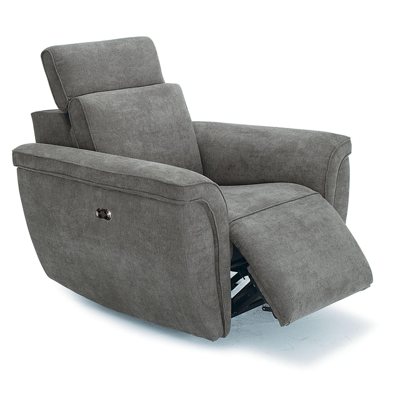 Palliser Shorecrest Power Rocker Fabric Recliner 46639-39-CAPRICE-GRANITE IMAGE 4