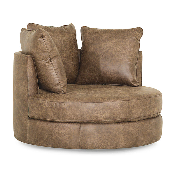 Palliser Sutton Swivel Fabric Accent Chair 70041-99-PALACE-SILT IMAGE 1