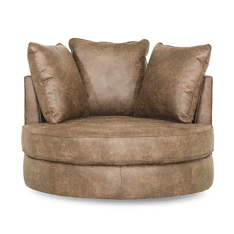 Palliser Sutton Swivel Fabric Accent Chair 70041-99-PALACE-SILT IMAGE 2