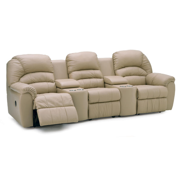 Palliser Taurus Power Reclining Leather 5 pc Sectional 41093-67/41093-A2/41093-60/41093-A2/41093-66-CARNIVAL-BAMBOO IMAGE 1