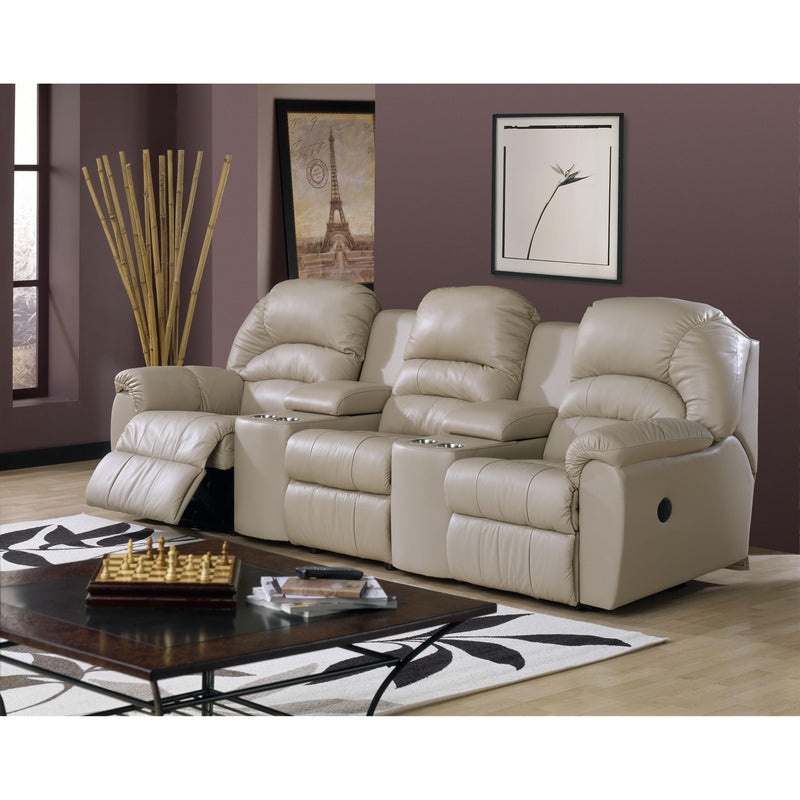 Palliser Taurus Power Reclining Leather 5 pc Sectional 41093-67/41093-A2/41093-60/41093-A2/41093-66-CARNIVAL-BAMBOO IMAGE 2