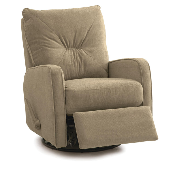 Palliser Theo Fabric Recliner with Wall Recline 47002-35-ECHOSUEDE-STONE IMAGE 1