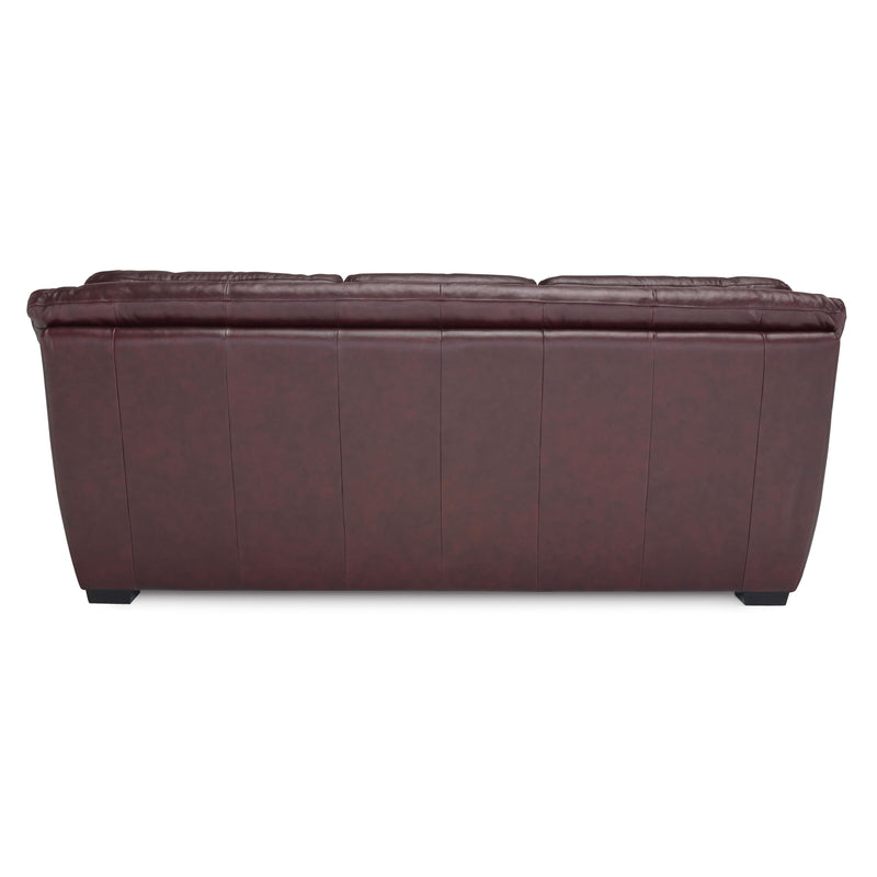 Palliser Thurston Stationary Leather Sofa 77327-01-CLASSIC-BURGUNDY IMAGE 3